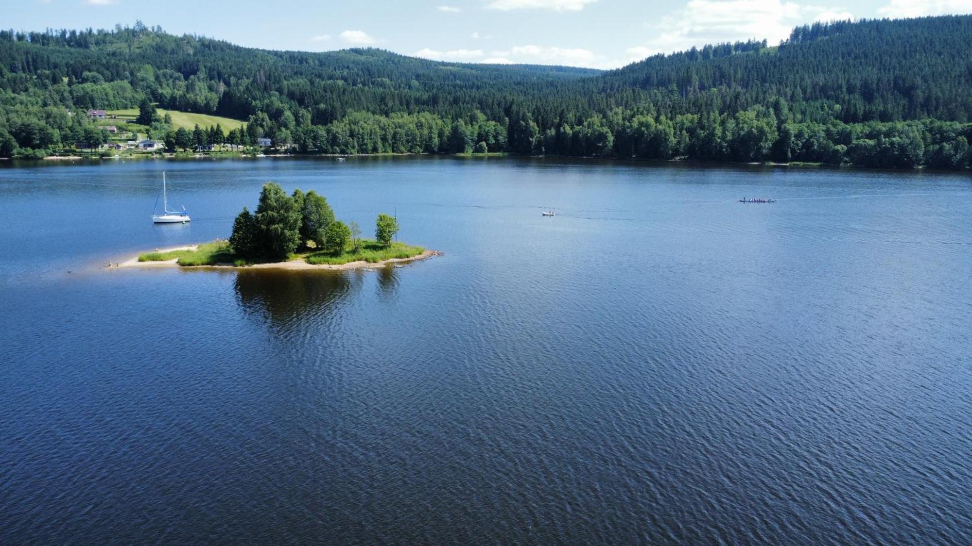 Hauslipno Bungalov Na Lipne Lipno nad Vltavou Eksteriør billede